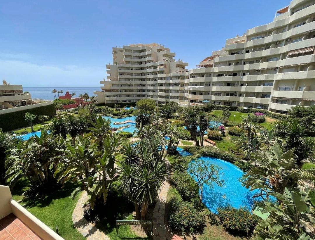 El Estudio De La Playa Benalbeach 317 Terraza Vistas Al Mar 贝纳尔马德纳 外观 照片