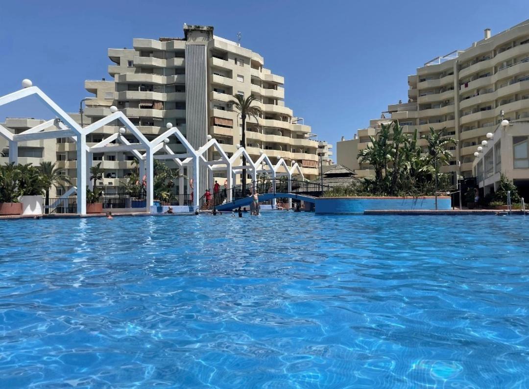 El Estudio De La Playa Benalbeach 317 Terraza Vistas Al Mar 贝纳尔马德纳 外观 照片