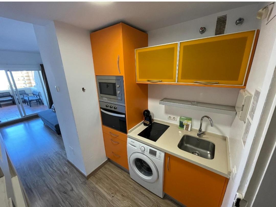 El Estudio De La Playa Benalbeach 317 Terraza Vistas Al Mar 贝纳尔马德纳 外观 照片