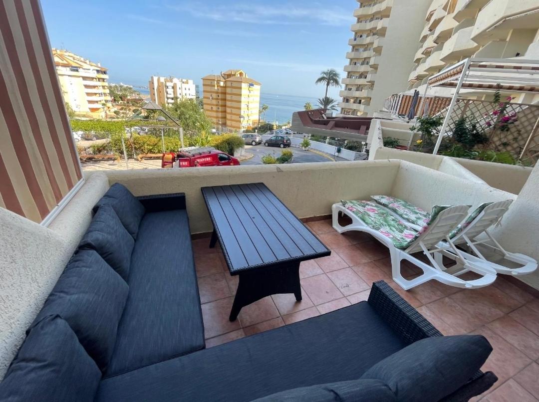 El Estudio De La Playa Benalbeach 317 Terraza Vistas Al Mar 贝纳尔马德纳 外观 照片